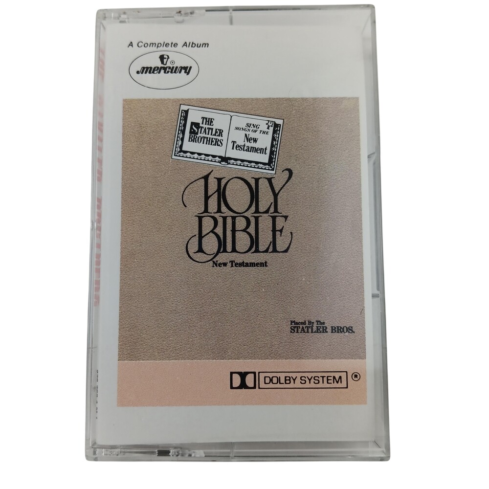 The Statler Brothers Cassette Holy Bible New Testament Gospel Country 1979 Tape